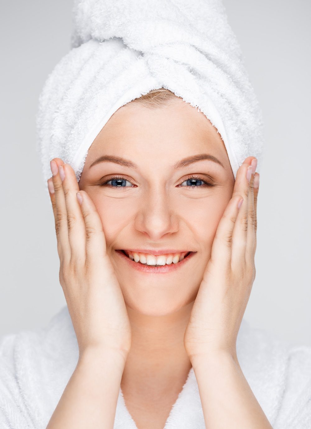 Laser Skin Resurfacing in Delaware Portrait of young pretty girl over white background.